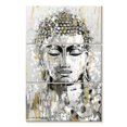 thumbnail image 1 of Elephant Stock Simmering Buddha Wall Art - Vertical Multi Panel Canvas - Living Room Wall Decor - People Multi Panel - Beige And Gray Decor By e. Anthony Orme - 32" x 50", 1 of 4