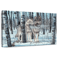 thumbnail image 1 of Elephant Stock Snow Shadows Wall Art - Horizontal Canvas Wall Art - Dining Room Wall Decor - Animal Canvas - Brown And Blue Decor By Gordon Semmens - 12" x 8", 1 of 8