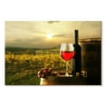 thumbnail image 1 of Elephant Stock Sonoma Vineyard Red Wine Wall Art - Horizontal Canvas Wall Art - Living Room Wall Decor - Food And Drink Canvas - Black And Red Decor - 48" x 32", 1 of 4