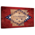 thumbnail image 1 of Elephant Stock State Map Over Arkansas Flag Wall Art - Horizontal Canvas Wall Art - Living Room Wall Decor - Flags Canvas - Red And Brown Decor - 12" x 8", 1 of 8