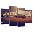 thumbnail image 1 of Elephant Stock Stratocaster Electric Guitar Wall Art - Horizontal Multi Panel Canvas - Living Room Wall Decor - Music Multi Panel - Brown And Beige Decor - 84" x 54", 1 of 8