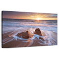 thumbnail image 1 of Elephant Stock Swirling Ocean Wave Wall Art - Horizontal Canvas Wall Art - Living Room Wall Decor - Beach Canvas - Blue And Gray Decor - 45" x 30", 1 of 8
