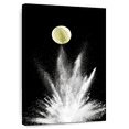 thumbnail image 1 of Elephant Stock Tennis Ball Burst Wall Art - Vertical Canvas Wall Art - Living Room Wall Decor - Sports Canvas - Black And Beige Decor - 16" x 24", 1 of 8