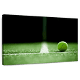 thumbnail image 1 of Elephant Stock Tennis Line Wall Art - Horizontal Canvas Wall Art - Living Room Wall Decor - Sports Canvas - Black And Green Decor - 12" x 8", 1 of 8