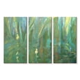 thumbnail image 1 of Elephant Stock Trade Winds Diptych Ii Wall Art - Horizontal Multi Panel Canvas - Living Room Wall Decor - Abstract Multi Panel - Green And Blue Decor By Suzanne Wilkins - 23" x 14", 1 of 4