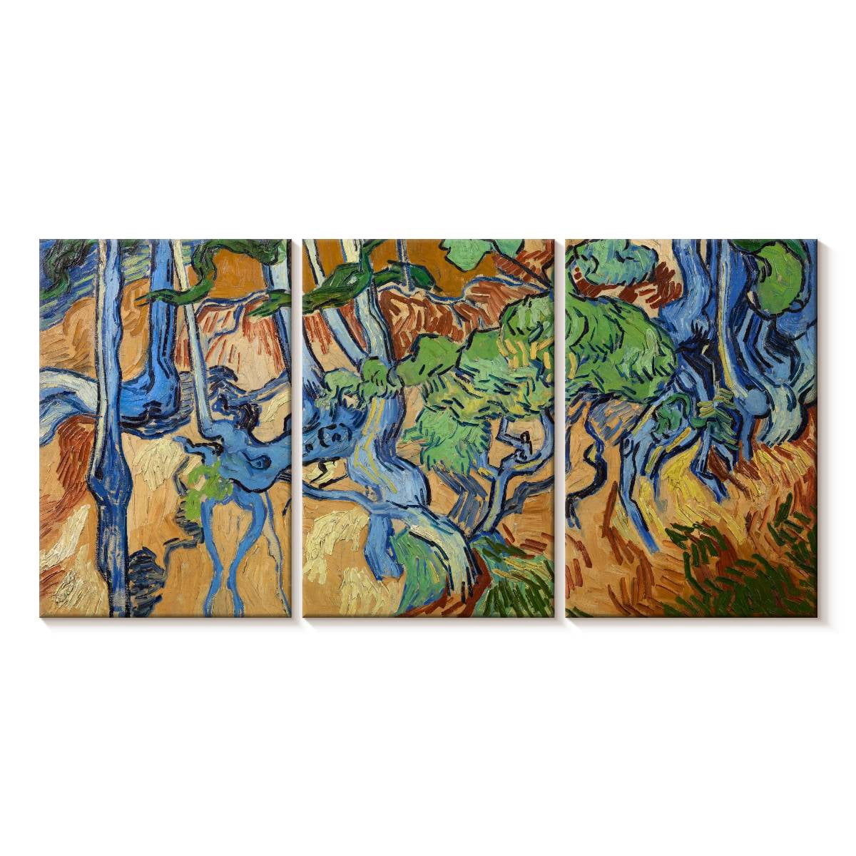 Elephant Stock Tree Roots Wall Art - Horizontal Multi Panel Canvas ...