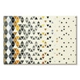 thumbnail image 1 of Elephant Stock Triangle Madness Wall Art - Horizontal Canvas Wall Art - Living Room Wall Decor - Abstract Canvas - Gray And Blue Decor - 12" x 8", 1 of 4