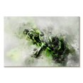 thumbnail image 1 of Elephant Stock Turtle Abstract Wall Art - Horizontal Canvas Wall Art - Living Room Wall Decor - Animal Canvas - Gray And Black Decor - 45" x 30", 1 of 4