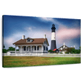 thumbnail image 1 of Elephant Stock Tybee Island Lighthouse Savannah Beach Wall Art - Horizontal Canvas Wall Art - Living Room Wall Decor - Places Canvas - Brown And White Decor By George Oze - 12" x 8", 1 of 8
