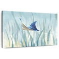 thumbnail image 1 of Elephant Stock Undersea Ray Wall Art - Horizontal Canvas Wall Art - Living Room Wall Decor - Watercolor Animal Canvas - Blue And Beigedecor By Danhui Nai - 12" x 8", 1 of 8