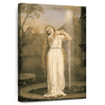thumbnail image 1 of Elephant Stock Undine Wall Art - Vertical Canvas Wall Art - Living Room Wall Decor - People Canvas - Beige And Gray Decor By John William Waterhouse - 34" x 51", 1 of 8