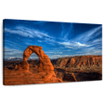 thumbnail image 1 of Elephant Stock Utah Arches National Park Wall Art - Horizontal Canvas Wall Art - Living Room Wall Decor - Nature Canvas - Brown And Blue Decor - 30" x 20", 1 of 8