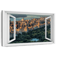 thumbnail image 1 of Elephant Stock View Of New York City From Above Wall Art - Horizontal Canvas Wall Art - Living Room Wall Decor - City Canvas - Gray And Blue Decor By Scott Stulberg - 51" x 34", 1 of 8