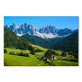 thumbnail image 1 of Elephant Stock Village In Santa Maddalena Wall Art - Horizontal Canvas Wall Art - Living Room Wall Decor - Nature Canvas - Blue And Green Decor - 12" x 8", 1 of 4