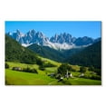 thumbnail image 1 of Elephant Stock Village In Santa Maddalena Wall Art - Horizontal Canvas Wall Art - Living Room Wall Decor - Nature Canvas - Blue And Green Decor - 48" x 32", 1 of 4