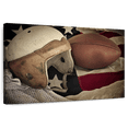 thumbnail image 1 of Elephant Stock Vintage American Football Wall Art - Sports Canvas Canvas - 48" x 32", 1 of 8