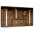 thumbnail image 1 of Elephant Stock Vintage Optometry Wall Art - Horizontal Canvas Wall Art - Living Room Wall Decor - Profession Canvas - Brown And Yellow Decor - 30" x 20", 1 of 8
