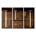 thumbnail image 1 of Elephant Stock Vintage Optometry Wall Art - Horizontal Multi Panel Canvas - Living Room Wall Decor - Profession Multi Panel - Brown And Yellow Decor - 74" x 48", 1 of 4