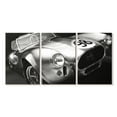 thumbnail image 1 of Elephant Stock Vintage Racing I Wall Art - Horizontal Multi Panel Canvas - Living Room Wall Decor - Transportation Multi Panel - Silver And White Decor By Ethan Harper - 92" x 45", 1 of 4