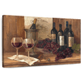 thumbnail image 1 of Elephant Stock Vintage Red Wine Wall Art - Horizontal Canvas Wall Art - Dining Room Wall Decor - Food And Drink Canvas - Brown And Red Decor By Albena Hristova - 39" x 26", 1 of 8