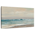 thumbnail image 1 of Elephant Stock Whispering Ocean Waves Wall Art - Horizontal Canvas Wall Art - Lobby Wall Decor - Wellness Canvas - Orange And Gray Decor By Silvia Vassileva - 24" x 16", 1 of 8