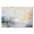 thumbnail image 1 of Elephant Stock Whitewash Wall Art - Horizontal Canvas Wall Art - Living Room Wall Decor - Abstract Canvas - Blue And Gray Decor - 30" x 20", 1 of 4