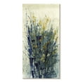 thumbnail image 1 of Elephant Stock Wild Indigo Floral Ii Wall Art - Vertical Canvas Wall Art - Living Room Wall Decor - Abstract Canvas - Beige And Blue Decor By Tim O'toole - 12" x 24", 1 of 4
