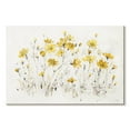 thumbnail image 1 of Elephant Stock Wildflowers Bright Yellow Wall Art - Horizontal Canvas Wall Art - Living Room Wall Decor - Floral And Botanical Canvas - Orange And Yellow Decor By Lisa Audit - 45" x 30", 1 of 4
