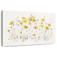 thumbnail image 1 of Elephant Stock Wildflowers Bright Yellow Wall Art - Horizontal Canvas Wall Art - Living Room Wall Decor - Floral And Botanical Canvas - Orange And Yellow Decor By Lisa Audit - 45" x 30", 1 of 8