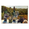 thumbnail image 1 of Elephant Stock A Wine Tasting Wall Art - Horizontal Canvas Wall Art - Cafe & Restaurant Wall Decor - Food And Drink Canvas - Gray And Green Decor By Marilyn Hageman - 48" x 32", 1 of 4