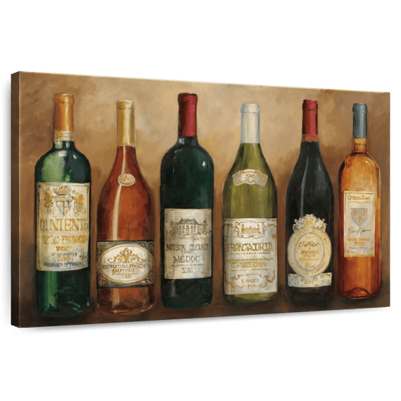 Elephant Stock And The Winner Is Light Wall Art - Horizontal Canvas Wall Art - Dining Room Wall Decor - Food And Drink Canvas - Brown And Black Decor By Avery Tillmon - 24" x 16"