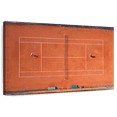 thumbnail image 1 of Elephant Stock Wuppertal Tennis Court Wall Art - Horizontal Canvas Wall Art - Living Room Wall Decor - Sports Canvas - Orange And Decor - 48" x 32", 1 of 8