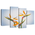 thumbnail image 1 of Elephant Stock Yellow Strelitzia Wall Art - Horizontal Multi Panel Canvas - Living Room Wall Decor - Floral And Botanical Multi Panel - Blue And Green Decor - 84" x 54", 1 of 8
