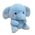thumbnail image 1 of Elephant Stuffed Animal - 5 inch - Baby Safe - Machine Washable - Blue Elephant Stuffed Animal, Elephant Animal Toy, Elephant Plush, Soft Elephant Baby Toy, Jungle Safari Nursery, Toddler, 1 of 4
