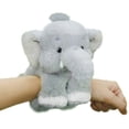 thumbnail image 1 of Elephant Stuffed Plush Slap Bracelet, Elephant Snap Bracelet, Stuffed Animal Plush Toys, 1 of 7