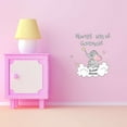 thumbnail image 1 of Elephant Sunshine Sweet Dreams Hugging Scarf Always Kiss Me Goodnight Hugs Kisses Girls Love Beautiful Crown Prince Unicorns Royalty Sweet Dreams Decorating Wall Decal Sticker - Size: 18 In X 20 In, 1 of 5