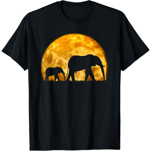 Elephant T Shirt Cute Baby Elephant Wild Africa Safari Fun T-Shirt