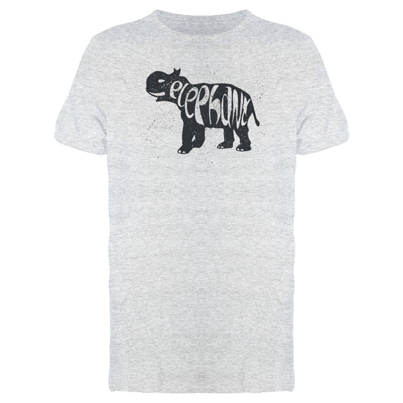 Elephant T-Shirt Men -Image by Shutterstock, Male XX-Large