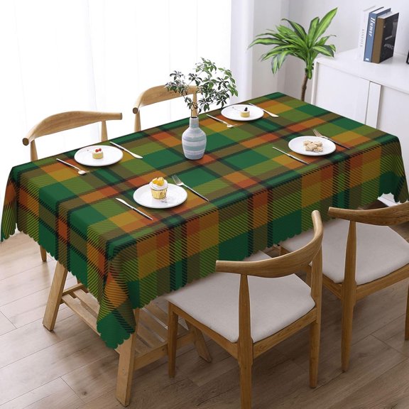 Elephant Tablecloth Round 60 Inch Table Cloth Cover Mat Holiday Party Decoration for Dining Room Home Kitchen Picnic