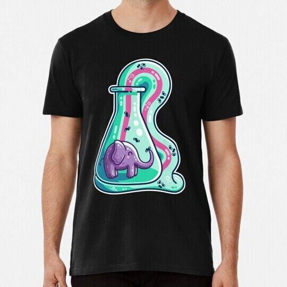 Elephant Toothpaste Chemistry Experiment S to 5XL Made in the USA T-Shirt