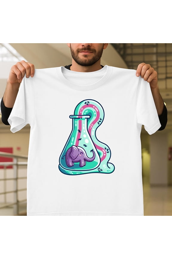 Elephant Toothpaste Funny Chemistry Experiment, Science Nerd Gift V61397, for Men and Women, up to Size 5XL