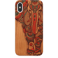 thumbnail image 1 of Elephant - UV Color Printed Phone Model: iPhone Xs Max, Color: Cherry, 1 of 1