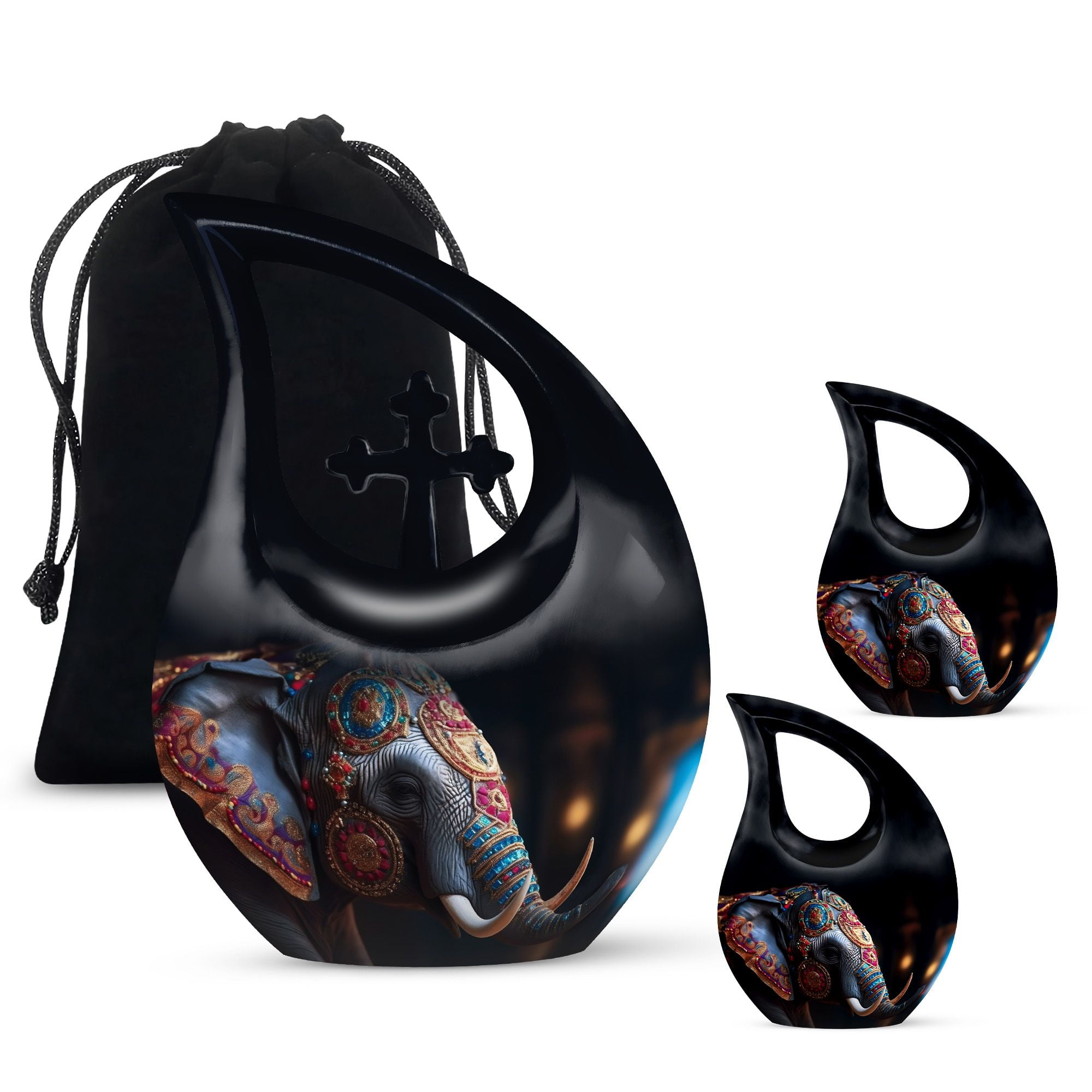 Elephant Urn Ashes Memorial Urns For Adult Urns For Human Ashes