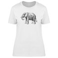 thumbnail image 1 of Elephant Vintage Design T-Shirt Women -Image by Shutterstock, Female x-Large, 1 of 2