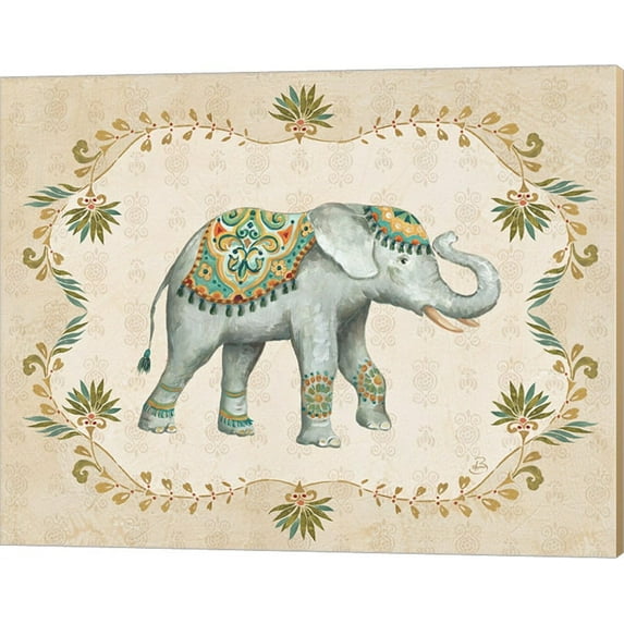 Elephant Walk IV by Daphne Brissonnet, Canvas Wall Art, 20W x 16H
