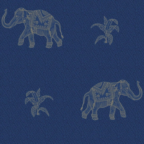 Elephant Walk Peel & Stick Wallpaper