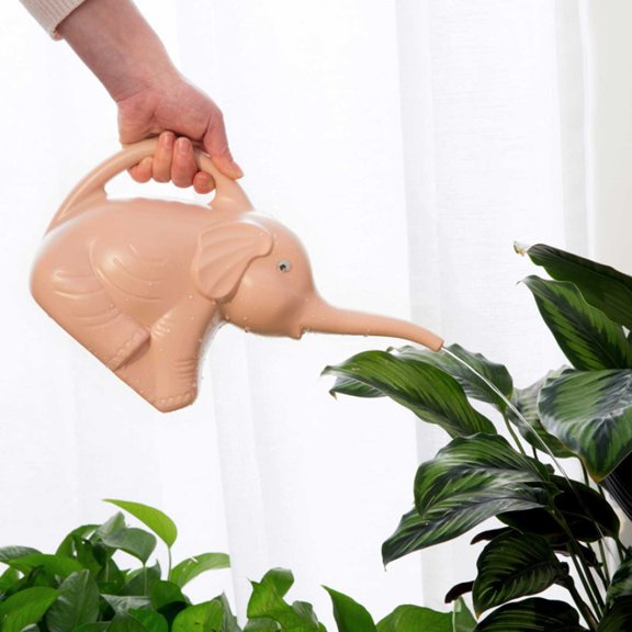Elephant Watering Can with Long-Mouth, 12*7" Animal Watering Can | Long Spout Water Can | Plant Watering Can Decorative for Watering Plants, Fruit