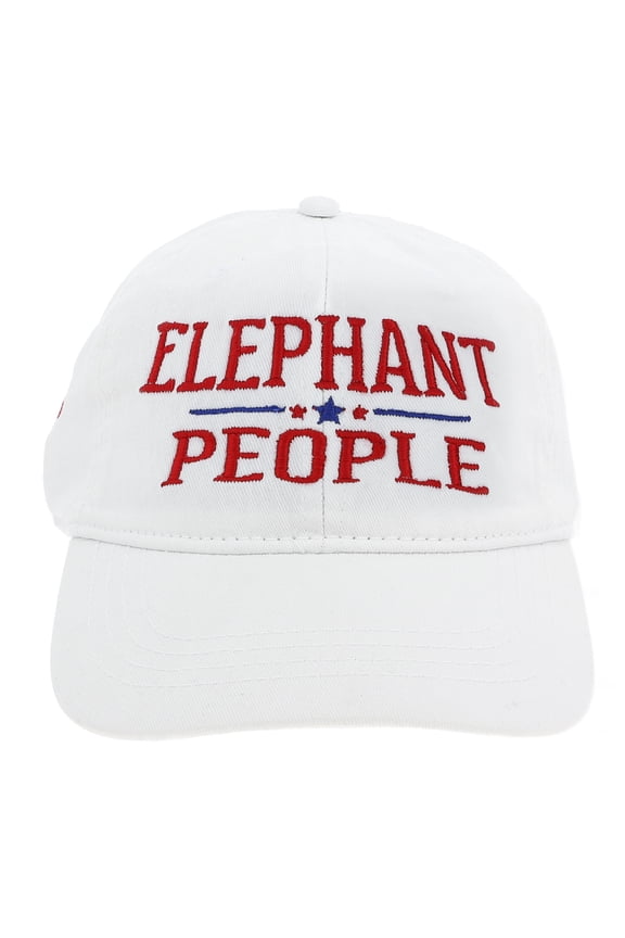 Company - Elephant - White Adjustable Hat
