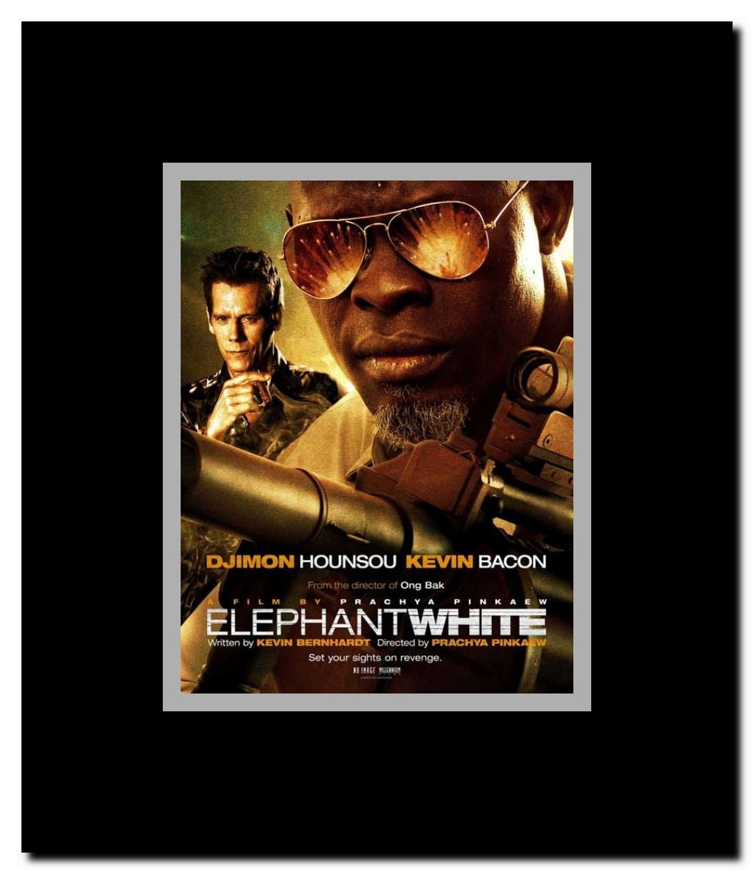 Elephant White Framed Movie Poster