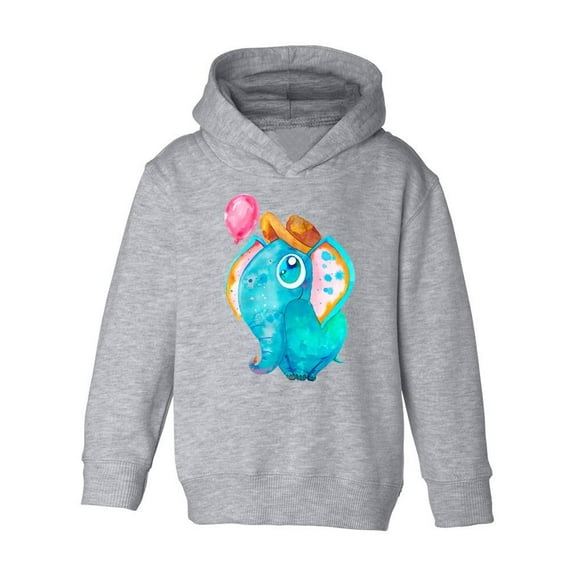 Elephant With A Balloon Hoodie Toddler -Image by Shutterstock, 5 Toddler